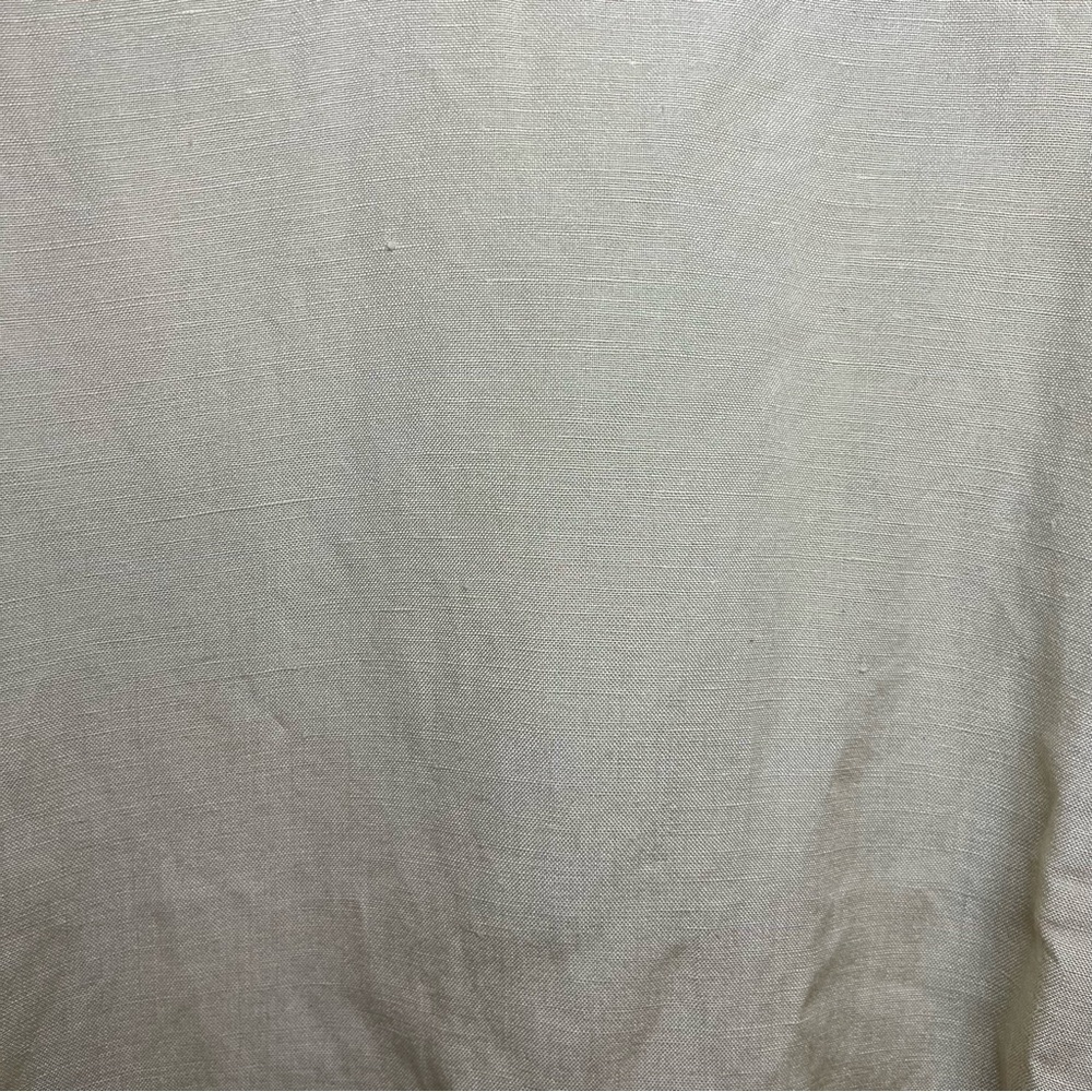 Field Gear Women's Pullover Blouse Linen Boho Lagenlook Yellow Sz M Mid Century - Picture 3 of 9